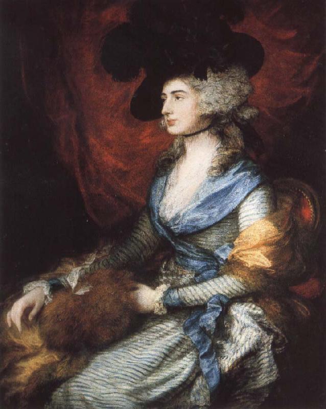 Thomas Gainsborough Mrs.Siddons oil painting image